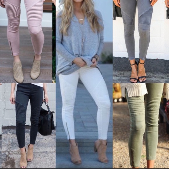 RESTOCKED💖Black Bette Moto Legging - Picture 3 of 3